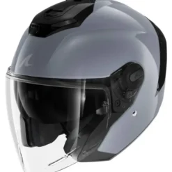 Casco Jet Shark Rs Jet Blank Gun Silver
