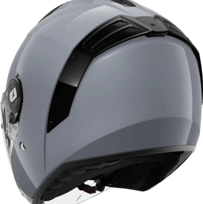 Casco Jet Shark Rs Jet Blank Gun Silver