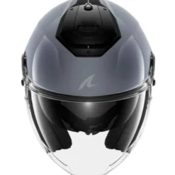 Casco Jet Shark Rs Jet Blank Gun Silver
