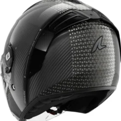 Casco Jet Shark Rs Jet Carbon Ikonik Nero Chrome