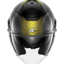 Casco Jet Shark Rs Jet Carbon Ikonik Oro Chrome