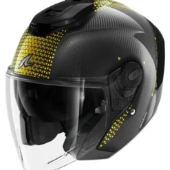 Casco Jet Shark Rs Jet Carbon Ikonik Oro Chrome