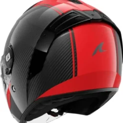 Casco Jet Shark Rs Jet Carbon Skin Nero Rosso