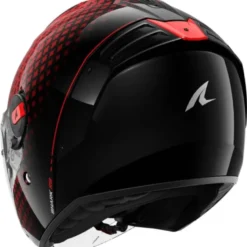 Casco Jet Shark Rs Jet Stride Nero Rosso Antracite