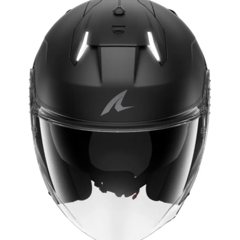 Casco Jet Shark Skwal i3 Jet Blank Nero Opaco