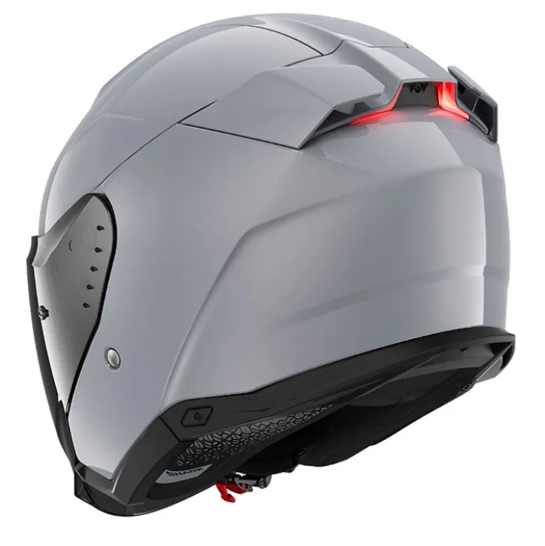 Casco Jet Shark Skwal i3 Jet Dark Shadow Gun Silver