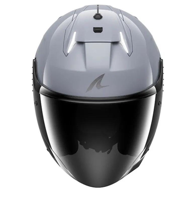 Casco Jet Shark Skwal i3 Jet Dark Shadow Gun Silver