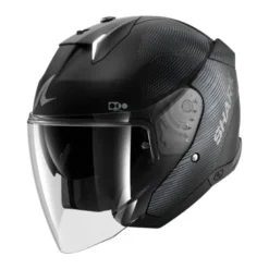Casco Jet Shark Skwal I3 Sp Lyne Nero Antracite Opaco
