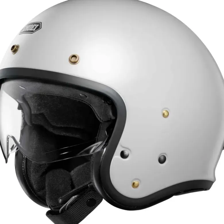 Casco Jet Shoei J.O2 Bianco Lucido