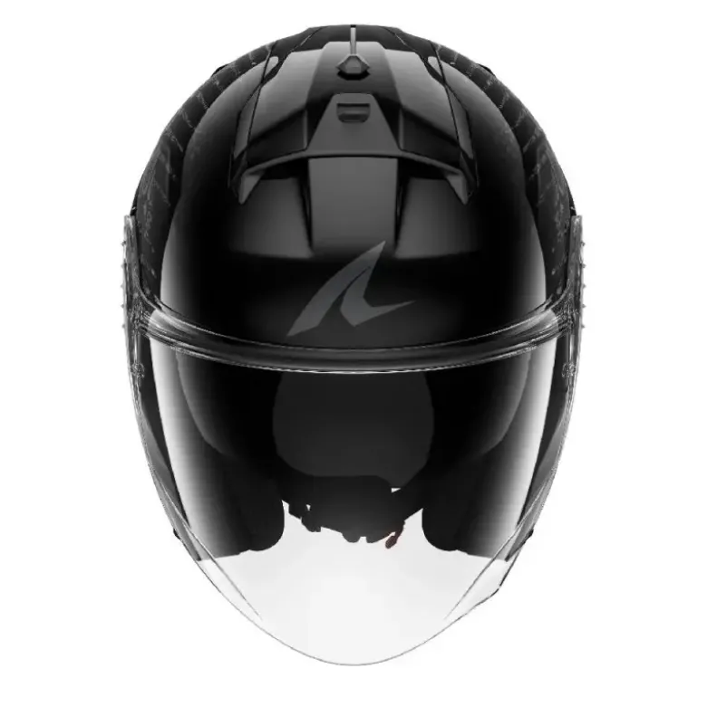 Casco Jet Skwal Jet Reptaia Nero Antracite