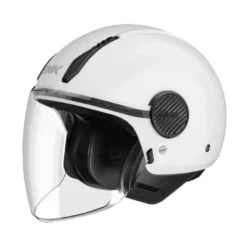 Casco Jet Smk Laminar Bianco Lucido