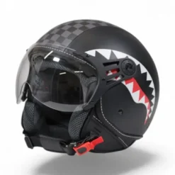 Casco Jet SprayGround Sharks in Paris Helmet Nero Grigio