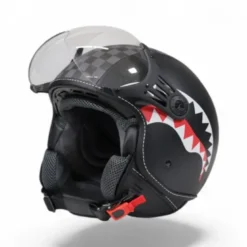 Casco Jet SprayGround Sharks in Paris Helmet Nero Grigio