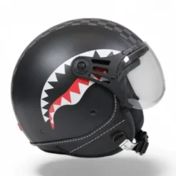 Casco Jet SprayGround Sharks in Paris Helmet Nero Grigio