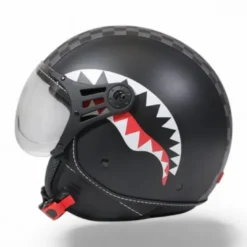 Casco Jet SprayGround Sharks in Paris Helmet Nero Grigio
