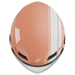 Casco Jet Stormer Ride Path Corallo Lucido