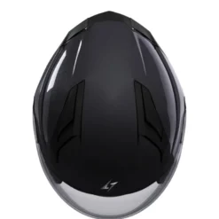 Casco Jet Stormer Run Nero Lucido