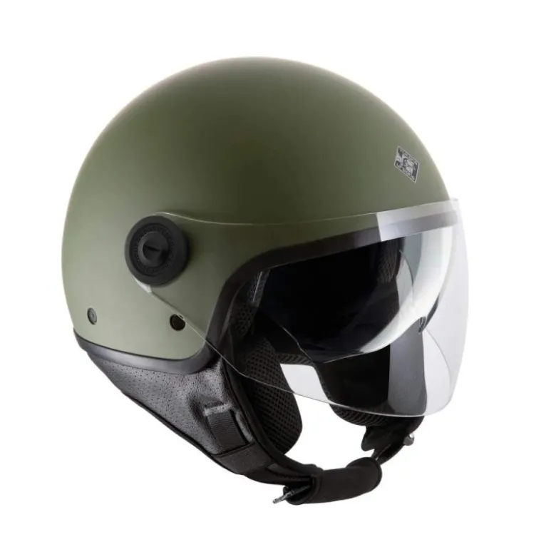 Casco Jet Tucano Urbano El'Mettin 6.0 Verde Airborne Opaco