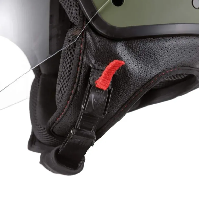 Casco Jet Tucano Urbano El'Mettin 6.0 Verde Airborne Opaco