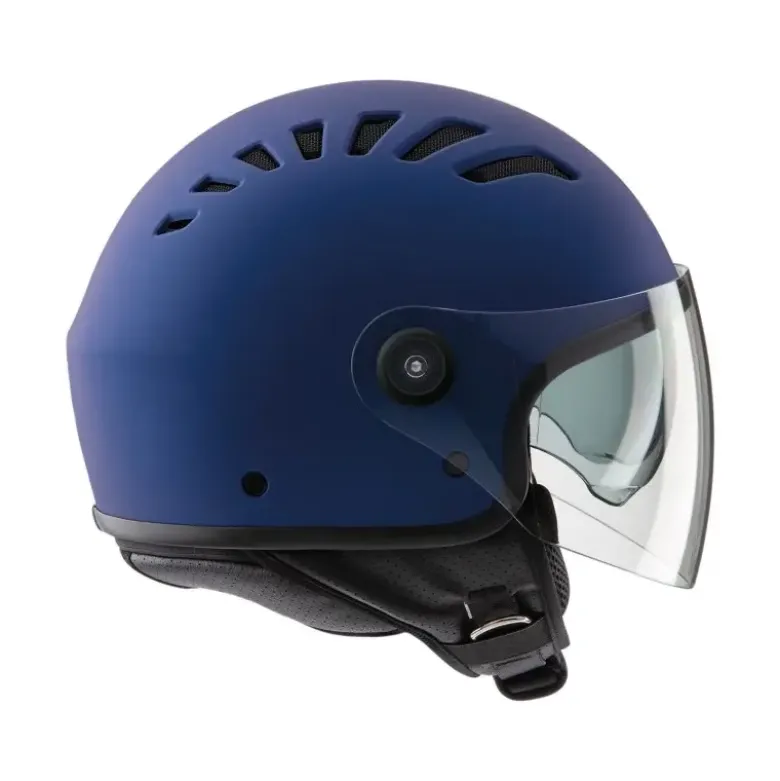 Casco Jet Tucano Urbano El Top Blu Infinito Opaco