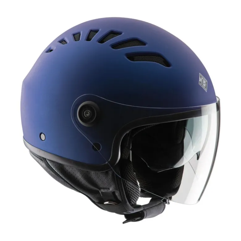 Casco Jet Tucano Urbano El Top Blu Infinito Opaco