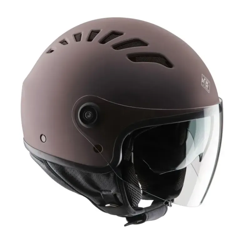 Casco Jet Tucano Urbano El Top Bronzo Opaco