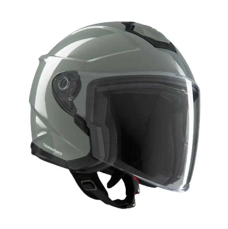 Casco Jet Tucano Urbano Maxijet Nardo Grey Lucido