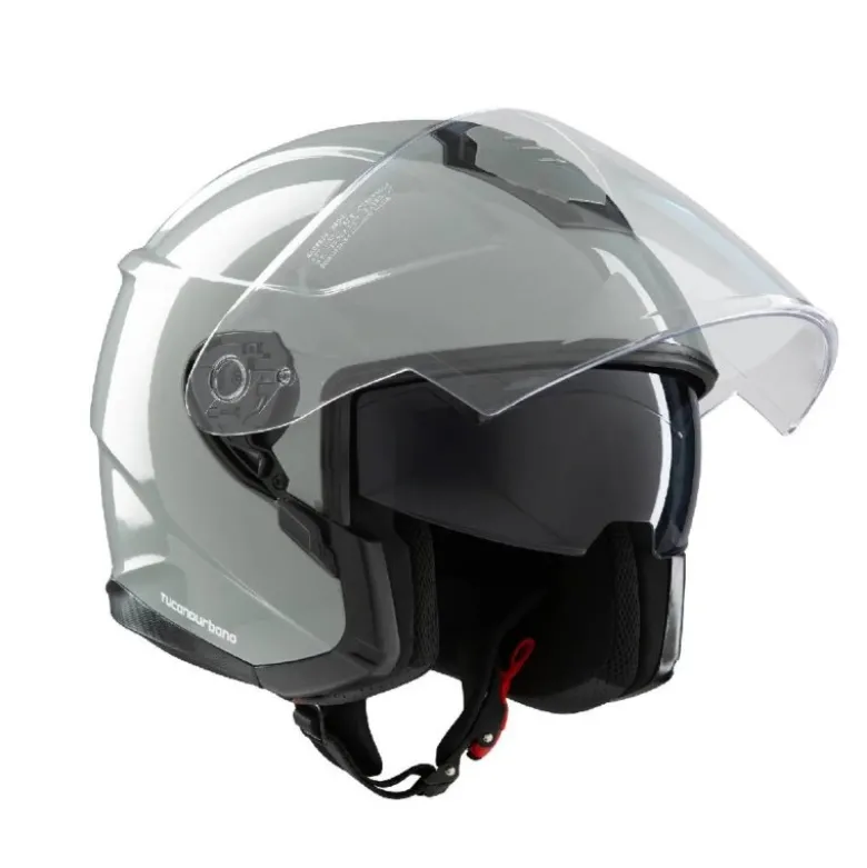 Casco Jet Tucano Urbano Maxijet Nardo Grey Lucido
