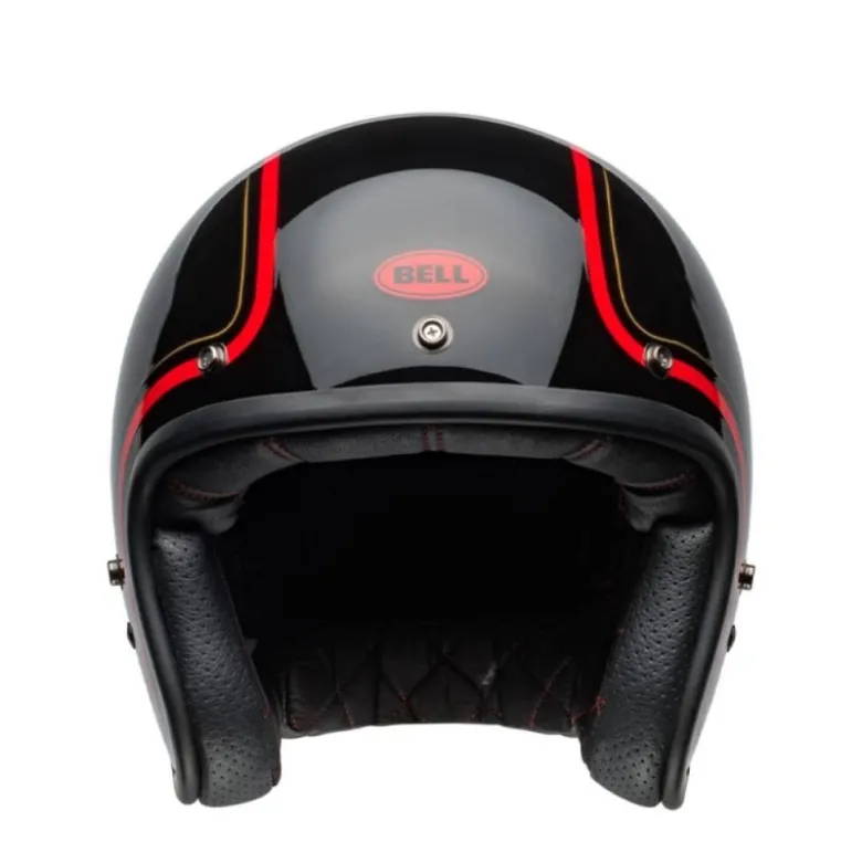 Casco Jet Vintage Bell Custom 500 2025 Chief Nero Lucido