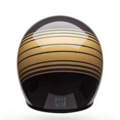 Casco Jet Vintage Bell Custom 500 2025 Edge Marrone Oro Metallizzato