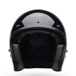 Casco Jet Vintage Bell Custom 500 2025 Edge Nero Grigio Metallizzato