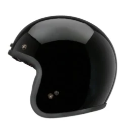 Casco Jet Vintage Bell Custom 500 2025 Nero Lucido
