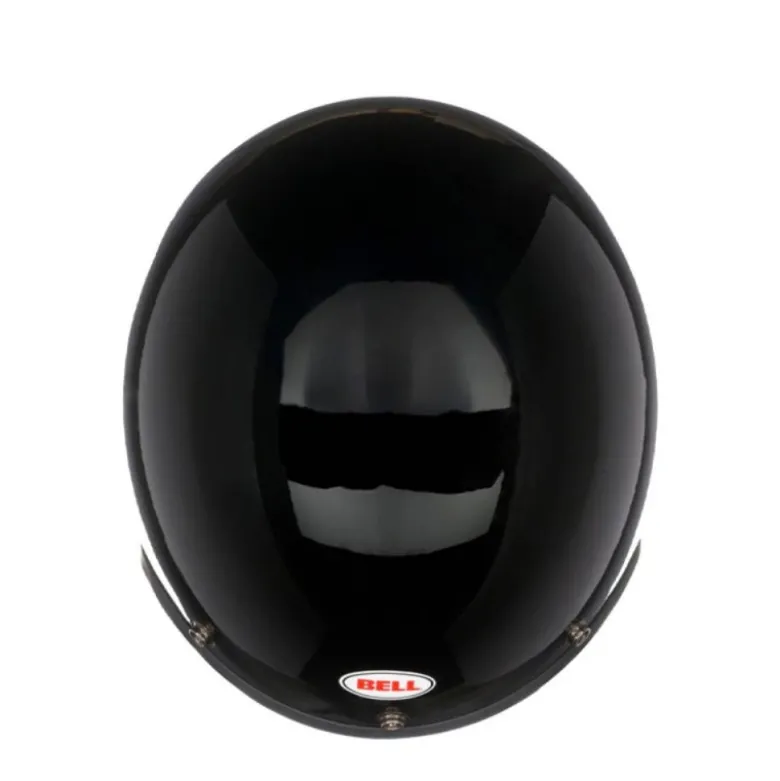 Casco Jet Vintage Bell Custom 500 2025 Nero Lucido