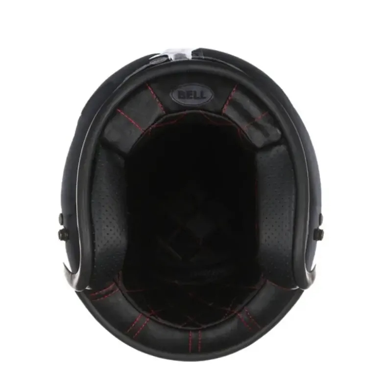 Casco Jet Vintage Bell Custom 500 2025 Nero Lucido