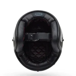 Casco Jet Vintage Bell Custom 500 2025 Parlor Nero Bianco Opaco