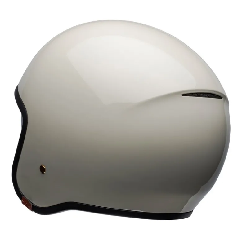 Casco Jet Vintage Bell Tx501 2024 Bianco Lucido