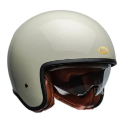 Casco Jet Vintage Bell Tx501 2024 Bianco Lucido