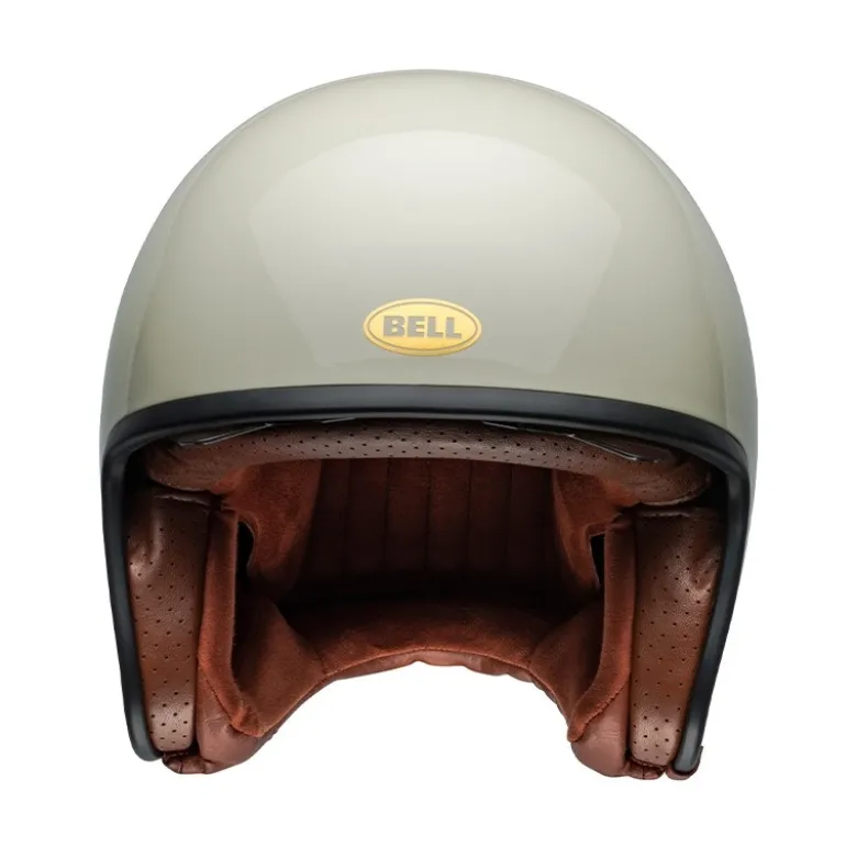 Casco Jet Vintage Bell Tx501 2024 Bianco Lucido