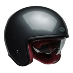 Casco Jet Vintage Bell Tx501 Starship 2024 Grigio Lucido