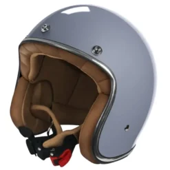 Casco Jet Vintage Stormer Quartz Grigio Nardo