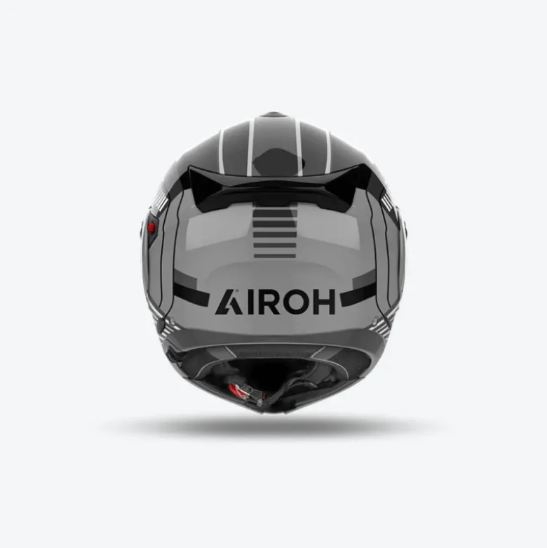 Casco Modulare Airoh Specktre Groove Grigio Lucido