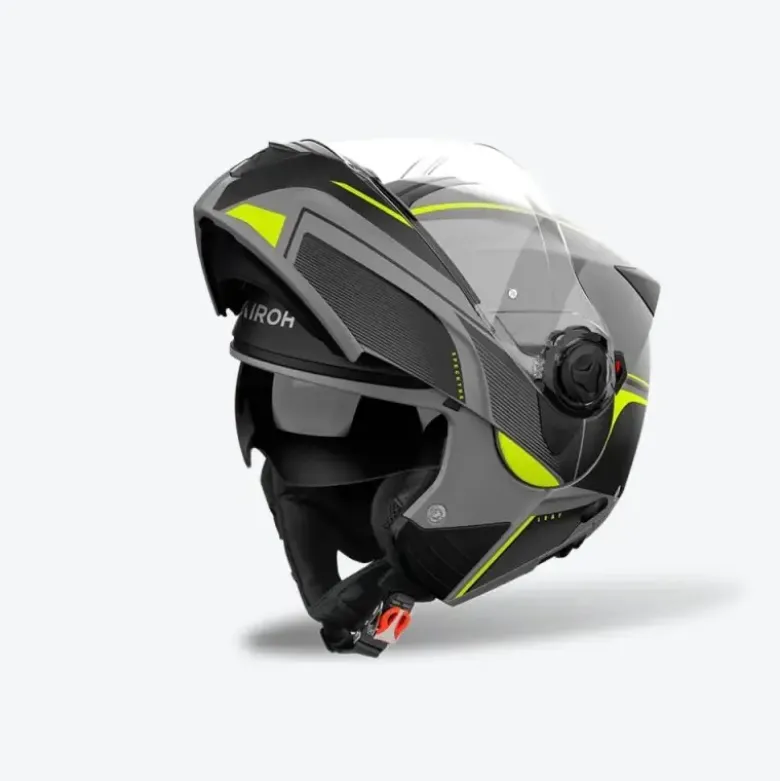 Casco Modulare Airoh Specktre Leaf Giallo Opaco