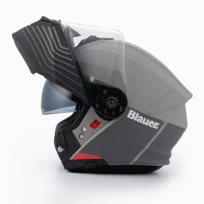 Casco Modulare Blauer Noah Matt Cool Gray