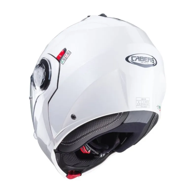 Casco Modulare Caberg Duke Evo Bianco Metallizzato