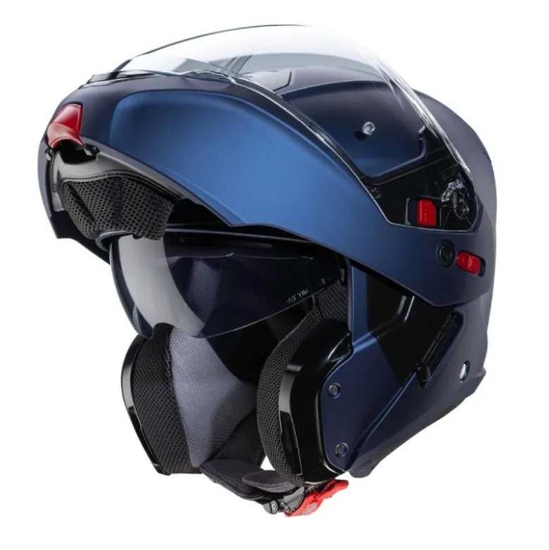 Casco Modulare Caberg Horus X Blu Opaco Yama