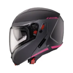 Casco Modulare Caberg Horus X Ray Nero Grigio Fuchsia Opaco