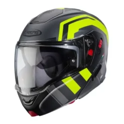 Casco Modulare Caberg Horus X Road Antracite Opaco Giallo Fluo Nero