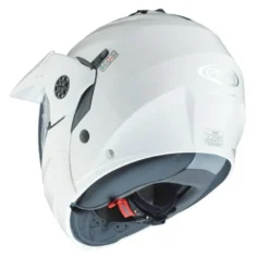 Casco Modulare Caberg Tourmax X Bianco Metallizzato