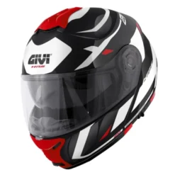 Casco Modulare Givi X.21 Evo Number Nero Bianco Rosso