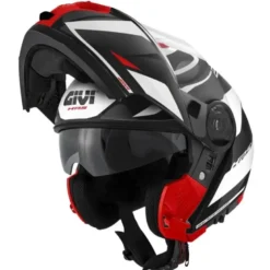 Casco Modulare Givi X.21 Evo Number Nero Bianco Rosso